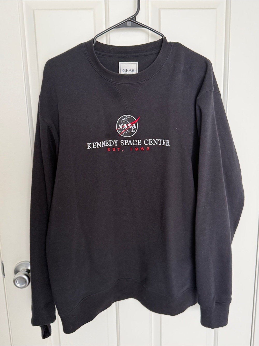 Gear For Sports Black BigCotton Crewneck Sweatshirt